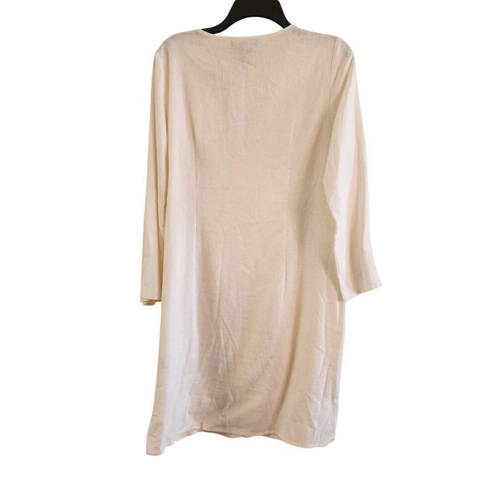 Karen Kane NWT  The ST. Barts embroidered linen dress size Medium - Picture 4 of 9